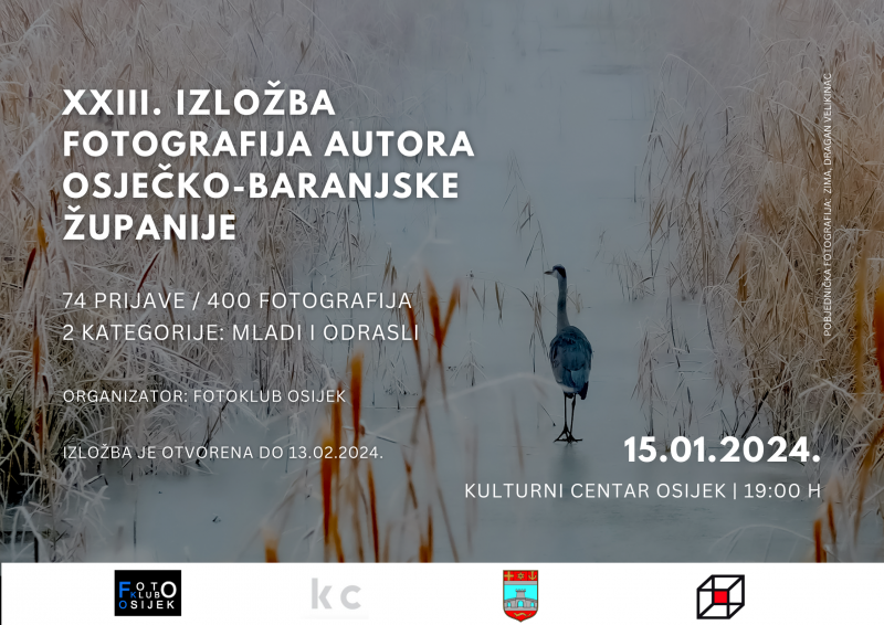 23. izložba fotografija autora iz Osječko-baranjske županije