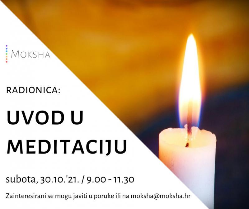 Radionica Uvod u meditaciju