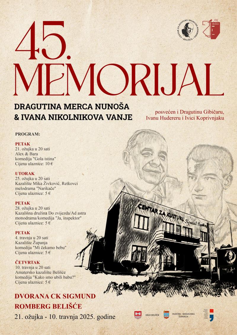 45. Memorijal Dragutina Merca Nunoša i Ivana Nikolnikova Vanje