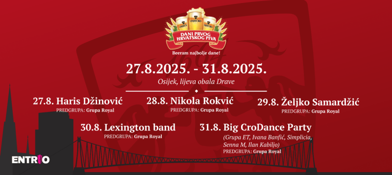 Dani prvog hrvatskog piva 2025. - program