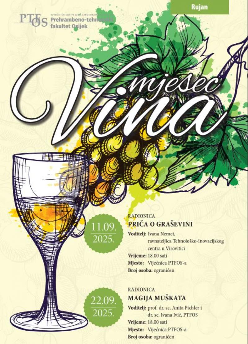 Mjesec vina na PTFOS-u