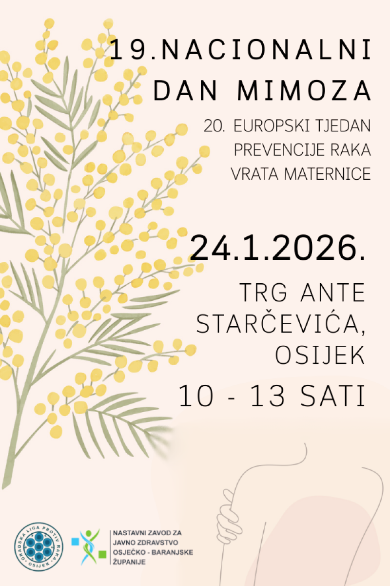 19. Dan mimoza – Nacionalni dan protiv raka vrata maternice