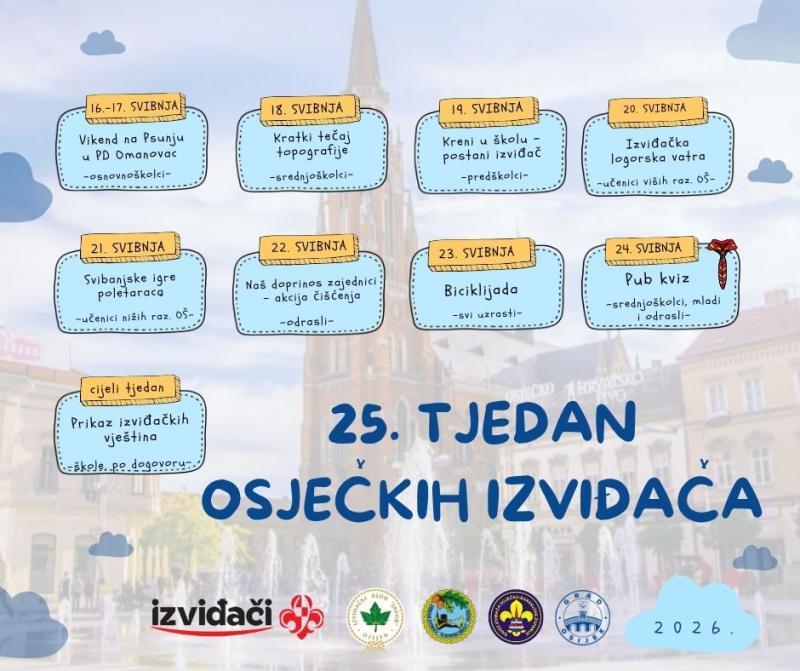 25. Tjedan osječkih izviđača