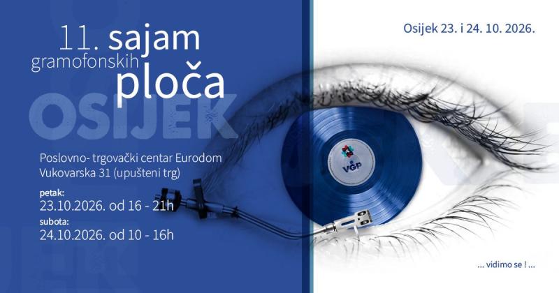 11. Sajam gramofonskih ploča u Osijeku