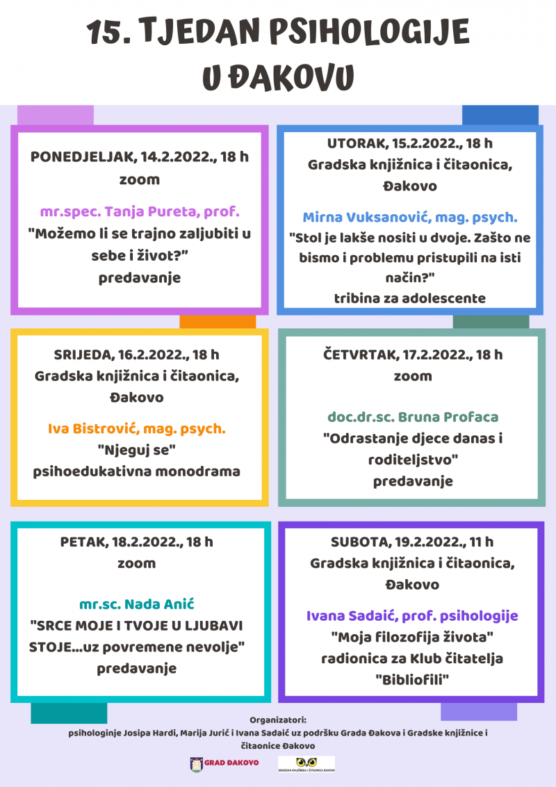 Obilježavanje 15. Tjedna psihologije u Đakovu