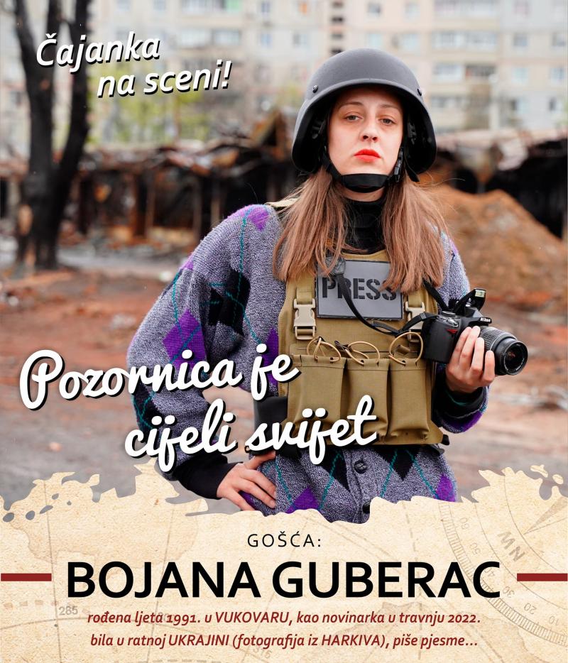 Čajanka: Bojana Guberac, reporterka iz ratne Ukrajine